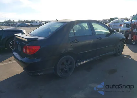 2008 Toyota Corolla S z USA, uszkodzony, nr VIN 1NXBR32EX8Z001987
